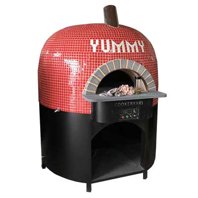 Cookeryaki Authentic Handmade Rotate Pizza Oven - P-Series