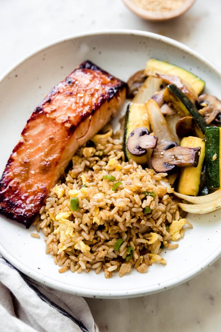 Hibachi Table | Hibachi Fried Rice | Prepared Food Ingredients Hibachi Table | Hibachi Fried Rice | Prepared Food Ingredients
