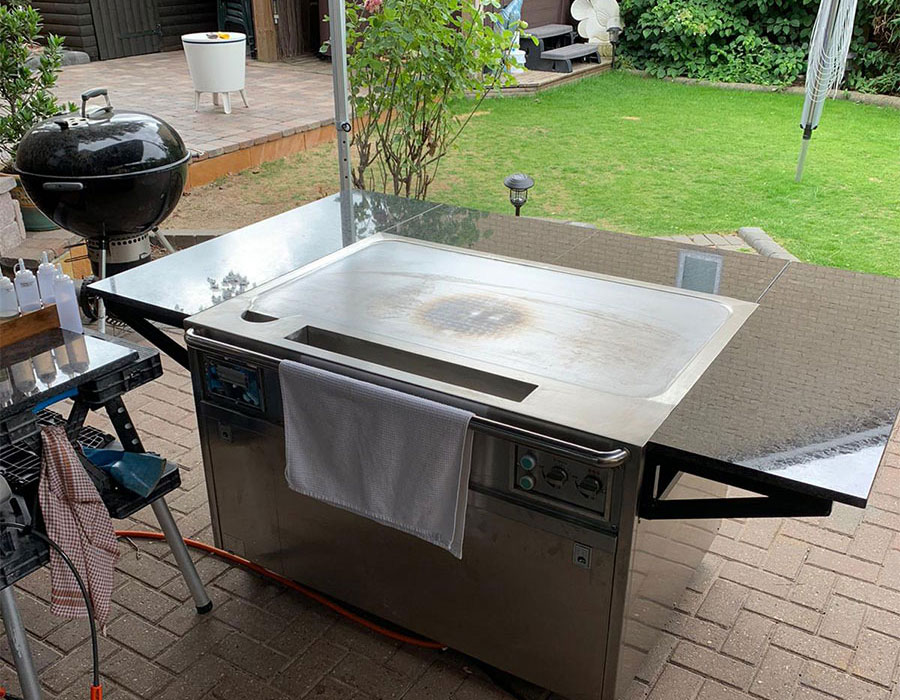 Cooking Teppanyaki Grill At Home | Teppanyaki Dining Table Cooking Teppanyaki Grill At Home | Teppanyaki Dining Table