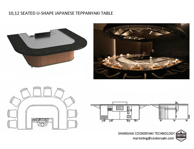 Teppanyaki Grill Table Equipment | Classification | Cookeryaki's Teppanyaki Grill Table Equipment | Classification | Cookeryaki's