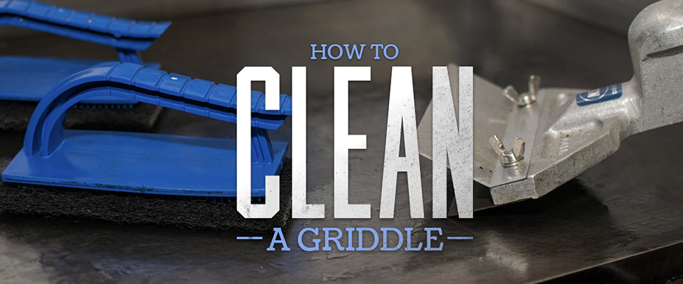 Let's clean up your teppanyaki griddle Let's clean up your teppanyaki griddle