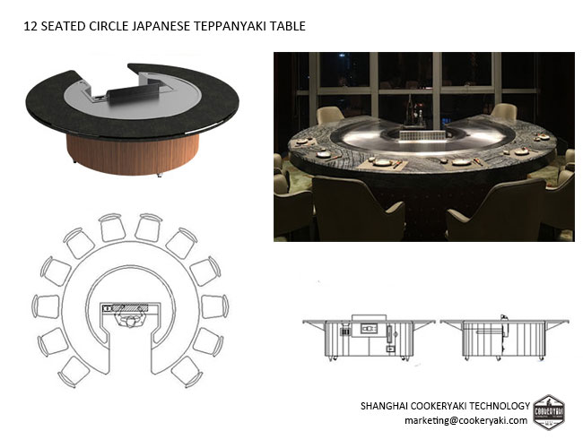 Teppanyaki Grill Table Equipment | Classification | Cookeryaki's Teppanyaki Grill Table Equipment | Classification | Cookeryaki's